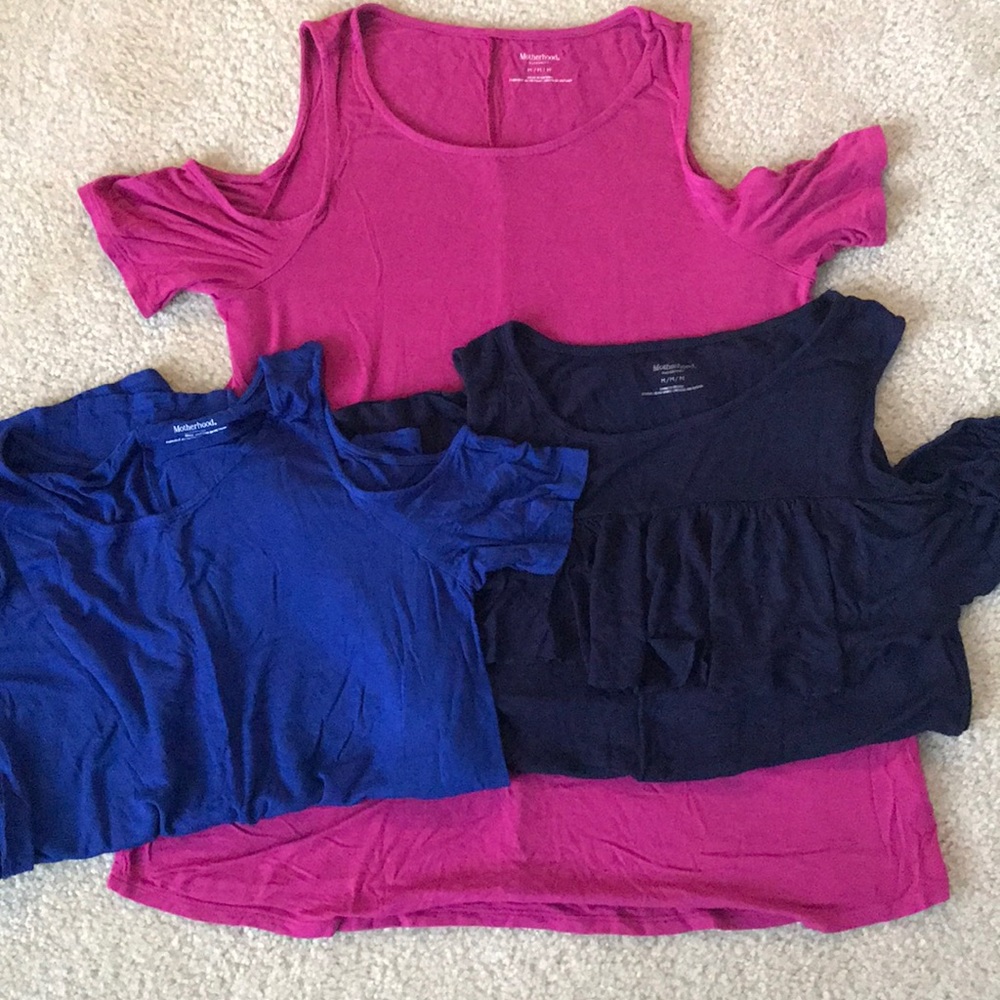 Maternity Tank Cold Shoulder Bundle